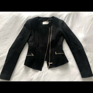 Hugo Boss women's lamb leather jacket Size 0